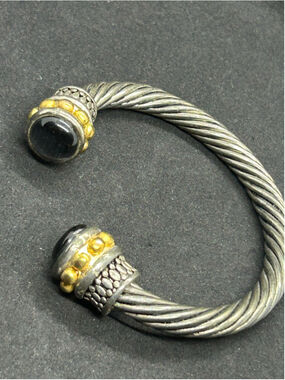 Women's Unbranded Cuff Bracelet One Size Silver Gold Black